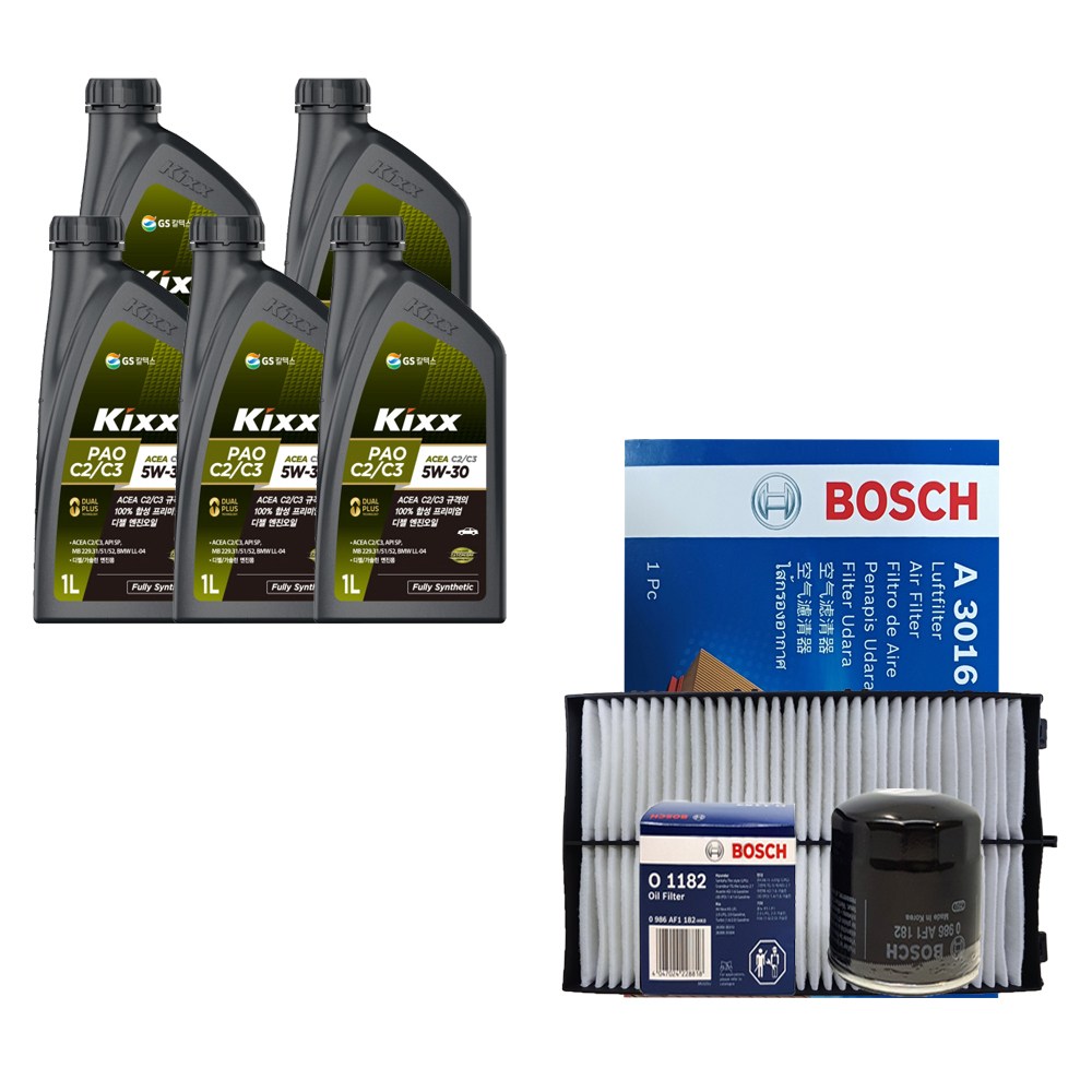 올뉴쏘렌토(UM) 2.0 가솔린 터보 킥스 PAO C2/C3 5W30(5L)/SP 엔진오일세트 56,100원