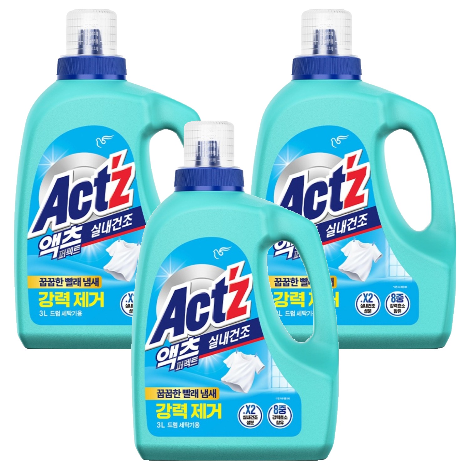 액츠 퍼펙트 실내건조 드럼용 액상세제 본품, 3L, 3개 32,980원