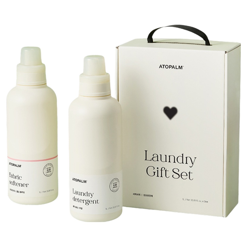 아토팜 세탁 세제 1L + 섬유유연제 튤립 블라썸 1L 세트 25,200원