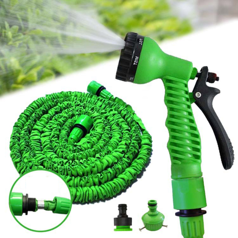 에코벨 세차 매직호스 7.5M 풀세트/베란다 정원 고압 호스, 그린, 7500cm 6,510원