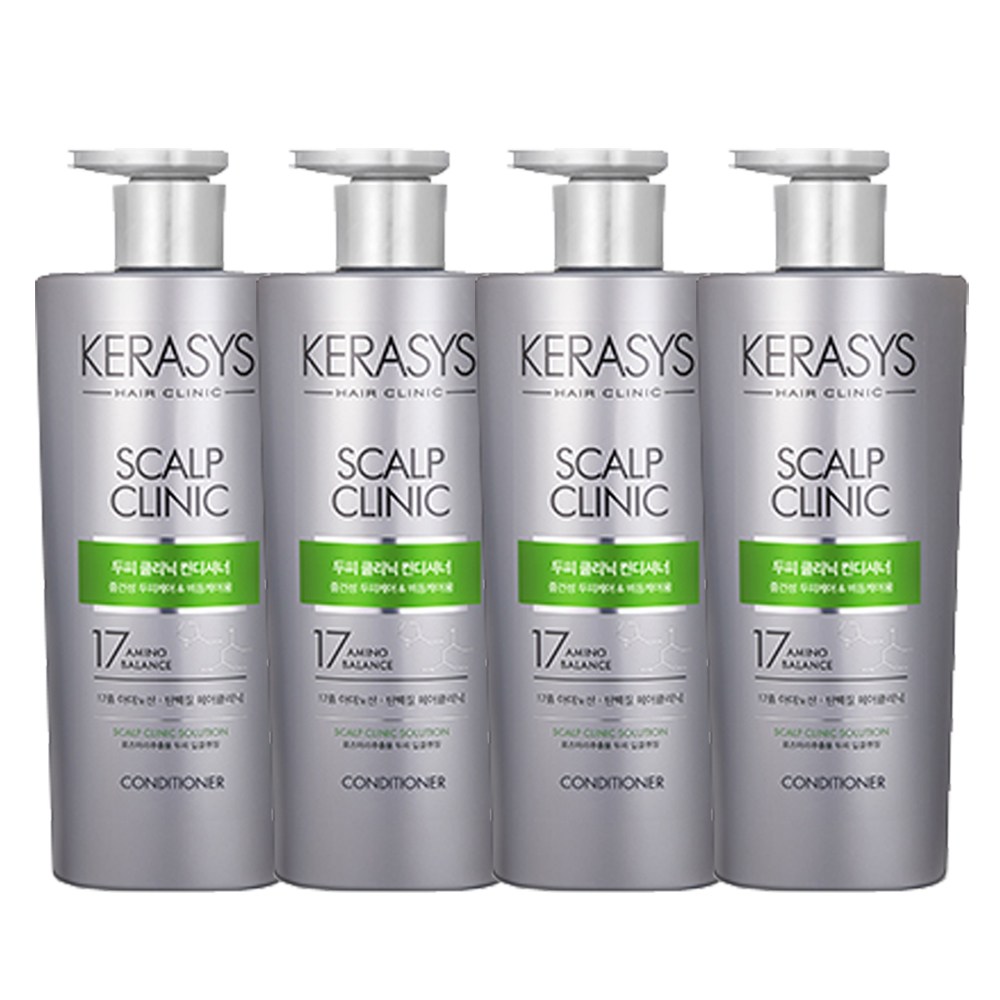 애경 케라시스 헤어클리닉 두피 클리닉 컨디셔너 600ml, 600ml, 4개 16,700원