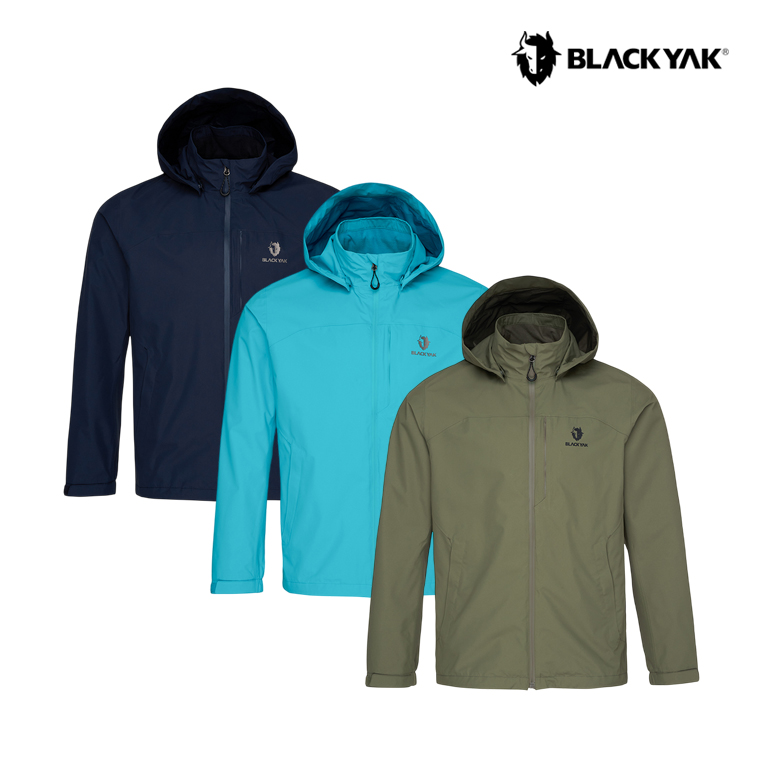 블랙야크 남성 베이직 레인자켓 방수 등산 후드 바람막이 빅사이즈 1BYJKSV001 189,000원