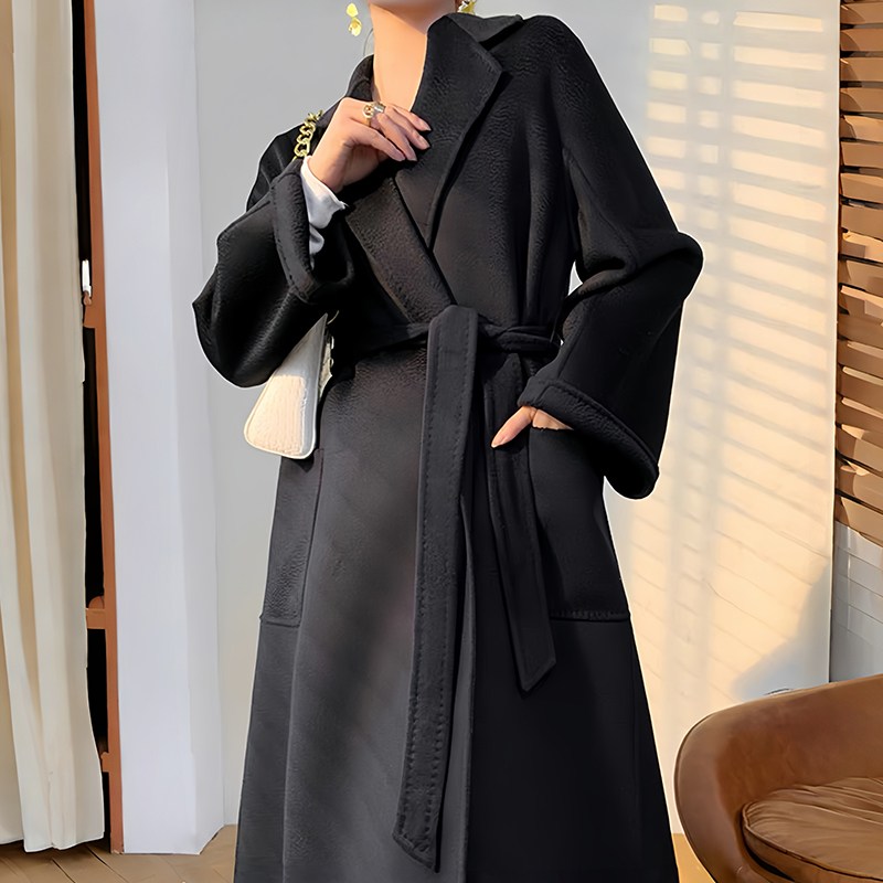 여성겨울코트 울100% 핸드메이드 롱 스타일의 150,100원