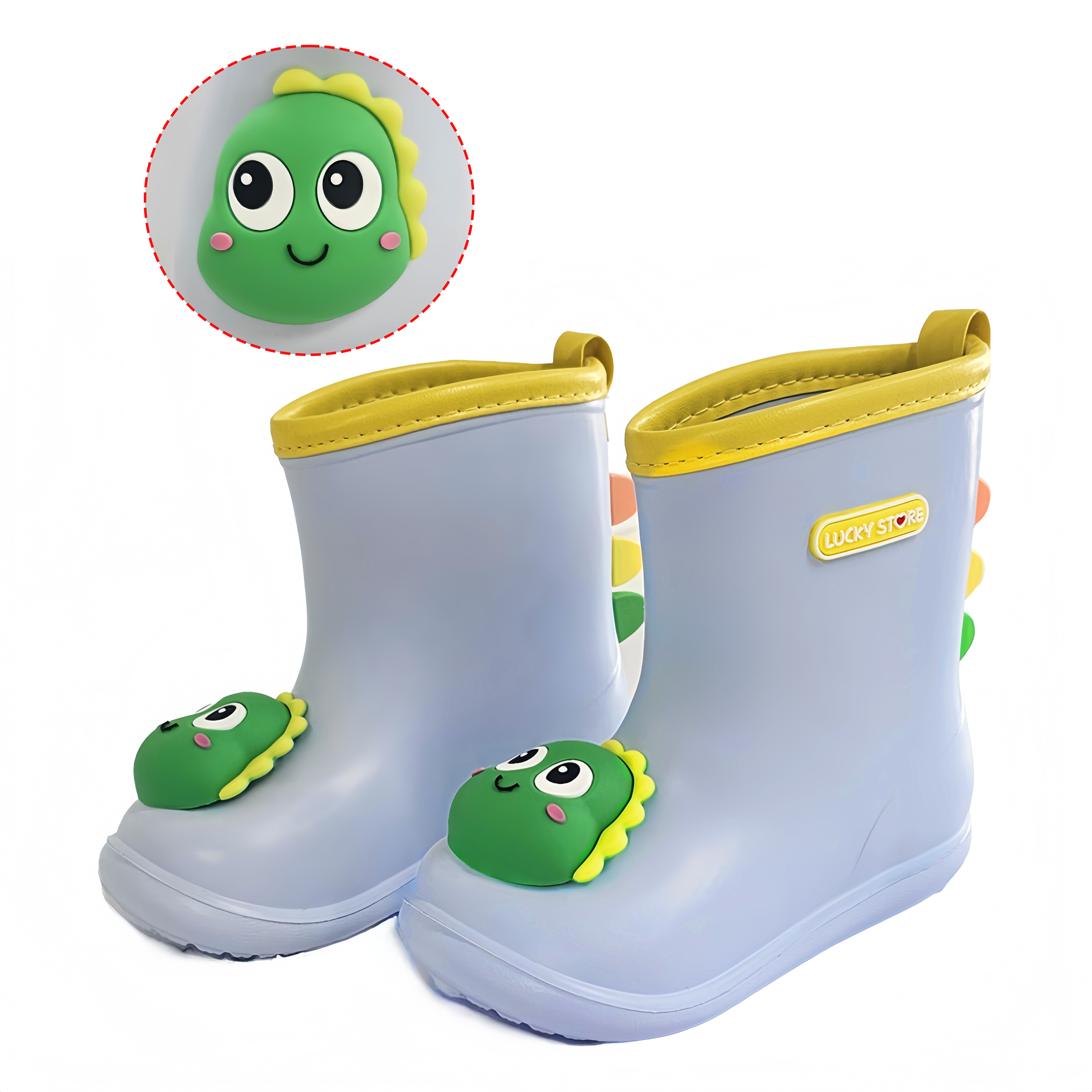 [행운이네] 3D 입체 동물 애니멀 귀여운 아기장화 유아장화 레인부츠 13,900원