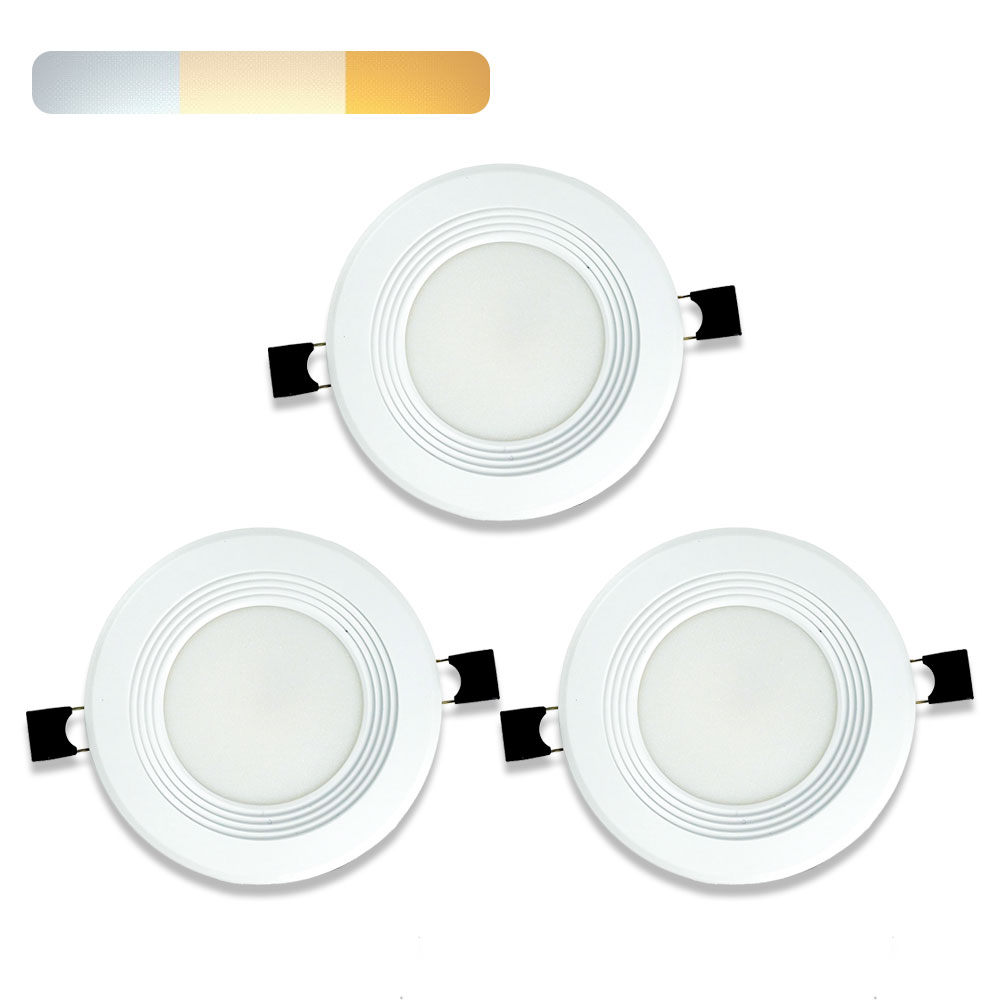 데이온 LED 4인치 다운라이트 10W 3색변환 플리커프리, 삼색변환, 3개 14,000원