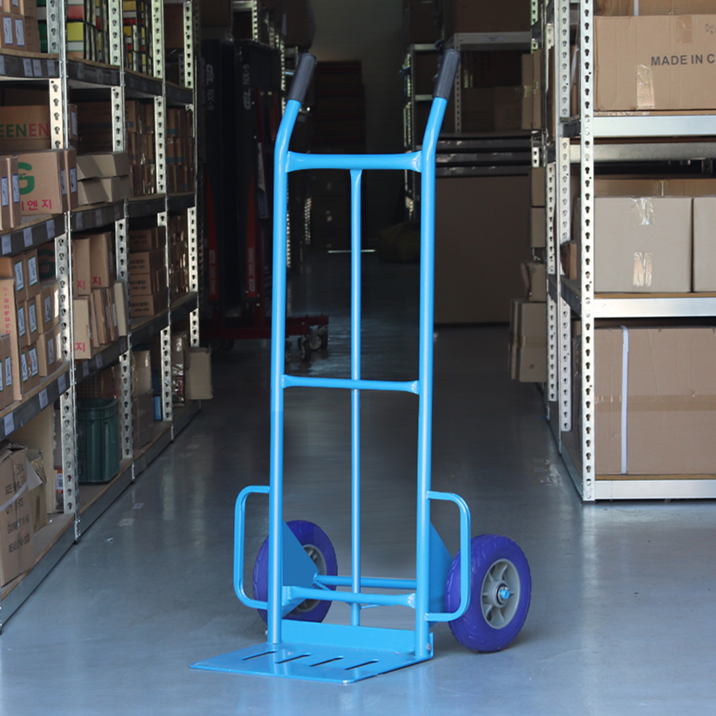 도매링크 1단 핸드카-운반차 다용도 구루마 카트 대차 손수레 핸드트럭, 1개 81,000원