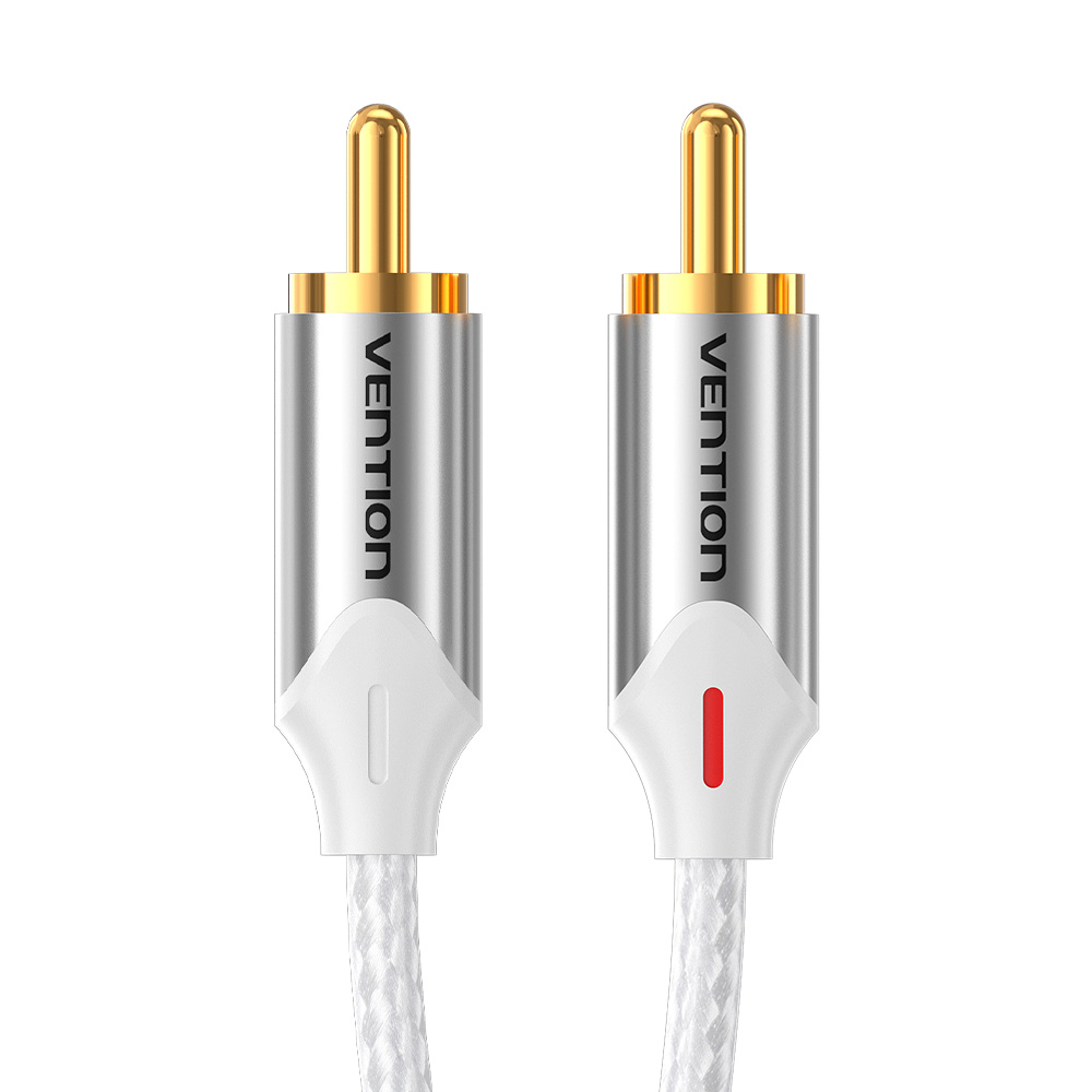벤션 실버 프리미엄 2 RCA M to M 오디오 케이블, BCQI 12,900원