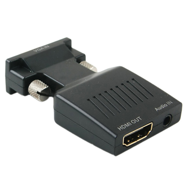 컴스 HDMI 컨버터 VGA to HDMI 음성 / 영상 동시지원 14,700원