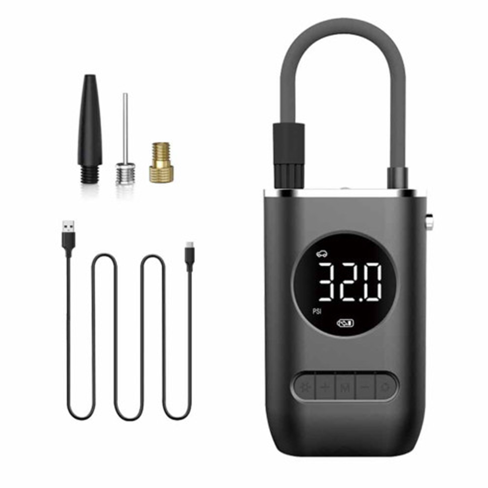 휴대용 전동 무선 에어펌프 자동차 자전거 퀵보드 타이어 공기주입기, 1개 48,900원
