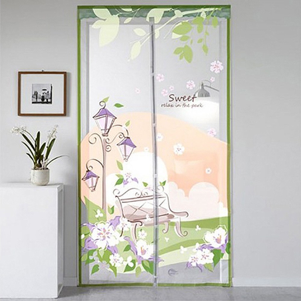 알뜨리 현관 방충망 출입문 자석 모기장 미세 방충문 공원 90x210 14,900원