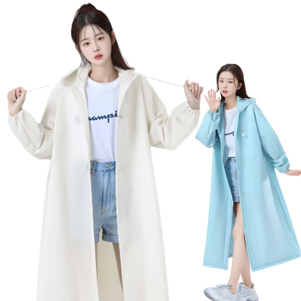 1+1 젤피온 우비 남여공용 레인코트 고급형 다회용 12,500원