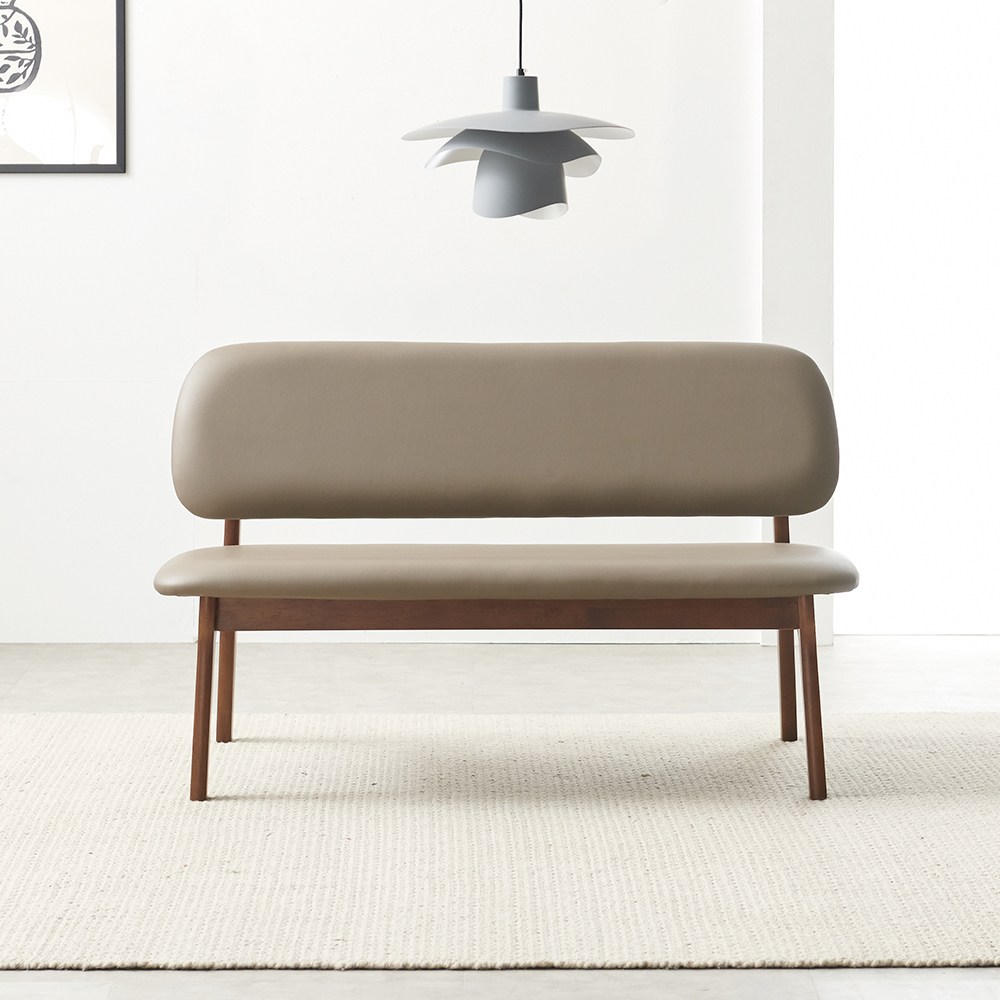 라로퍼니처 레스트 고무나무 원목 낮은 2인 3인 벤치 식탁 의자, 현재가 115,000원