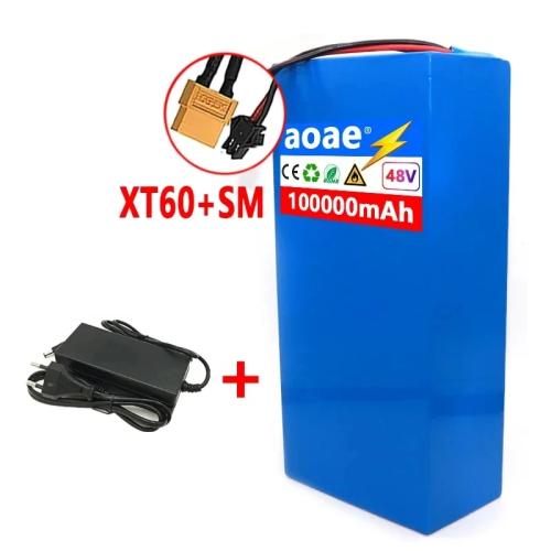 100 오리지널 리튬 배터리 팩 Citycoco 전동 스쿠터 배터리 50A BMS 내장 48V 100Ah 13s6p 48V 100000mAh 2000W 신제품 108,090원
