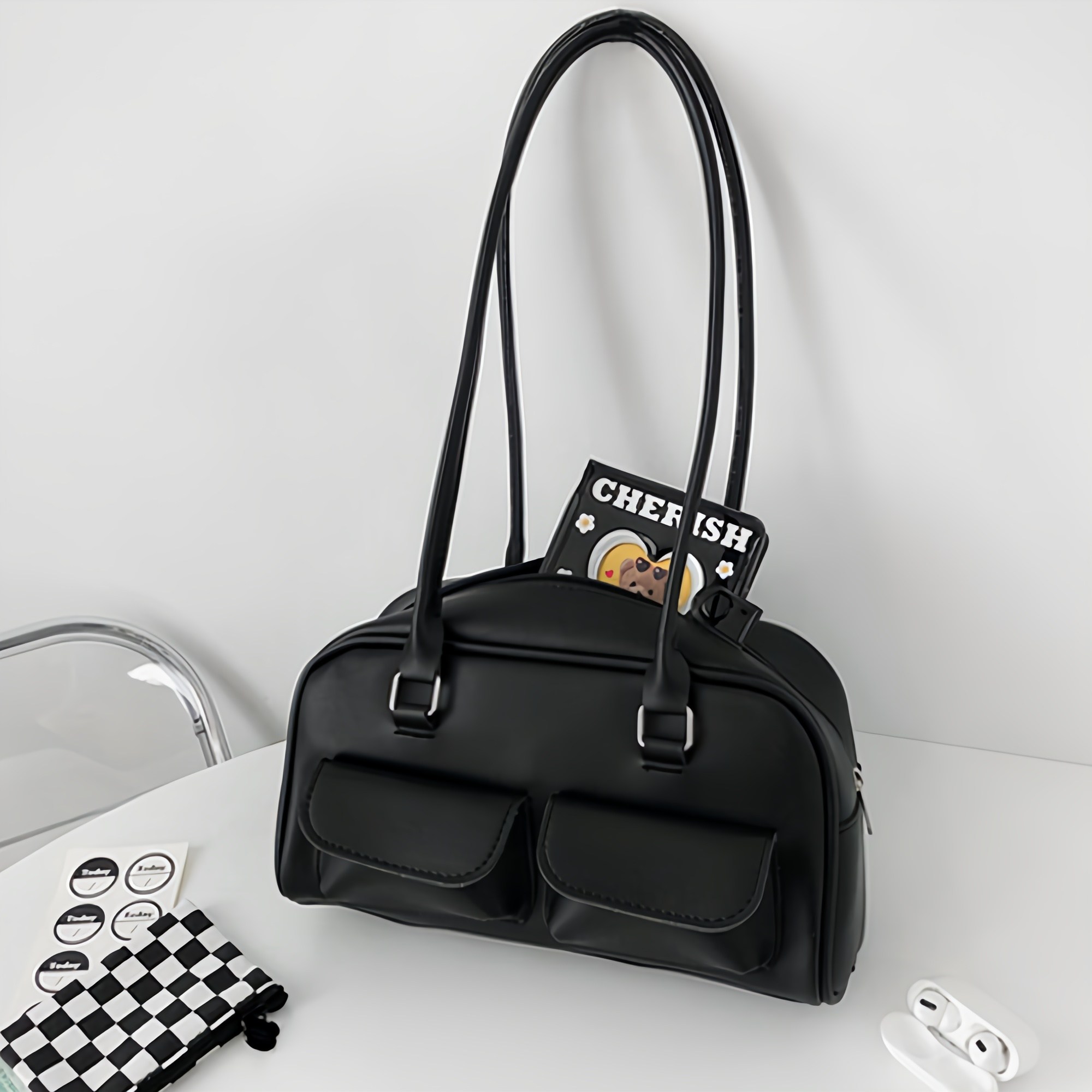 담찌마켓 데일리 스타일 바게트백 DZ24122 20,800원