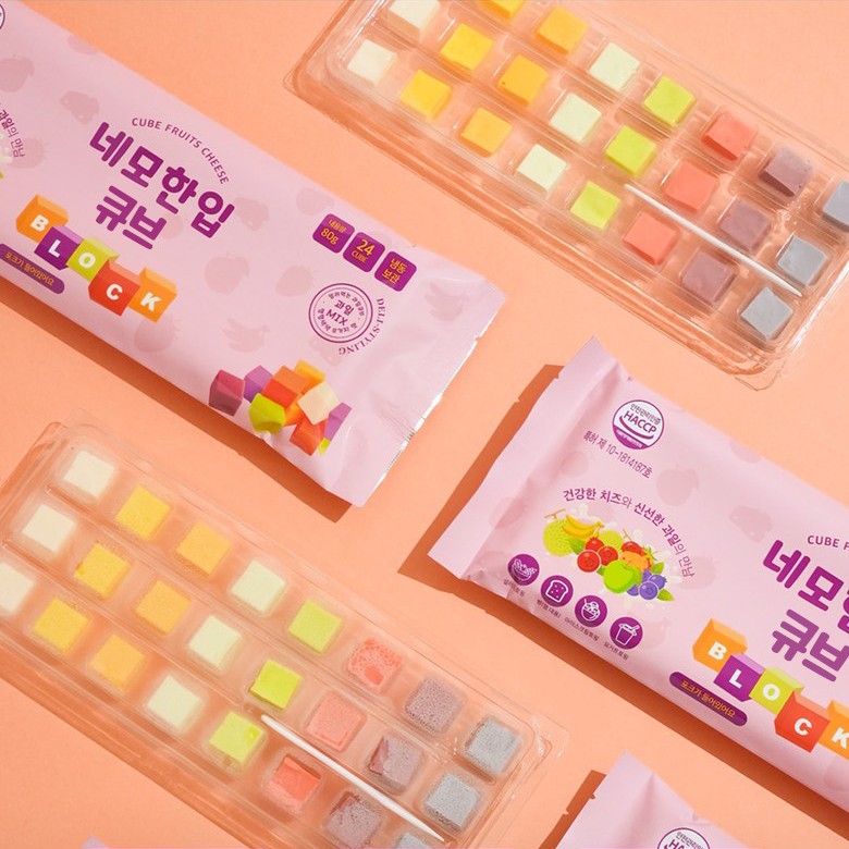 네모한입 과일큐브치즈 39,000원