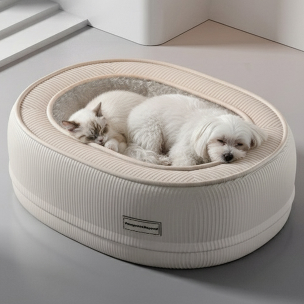 멍냥이 강아지 방석 반려동물 침대 폭신한 반려펫 방석 소파 침대 (쿠션 분리 가능), 1개, 그레이 36,900원