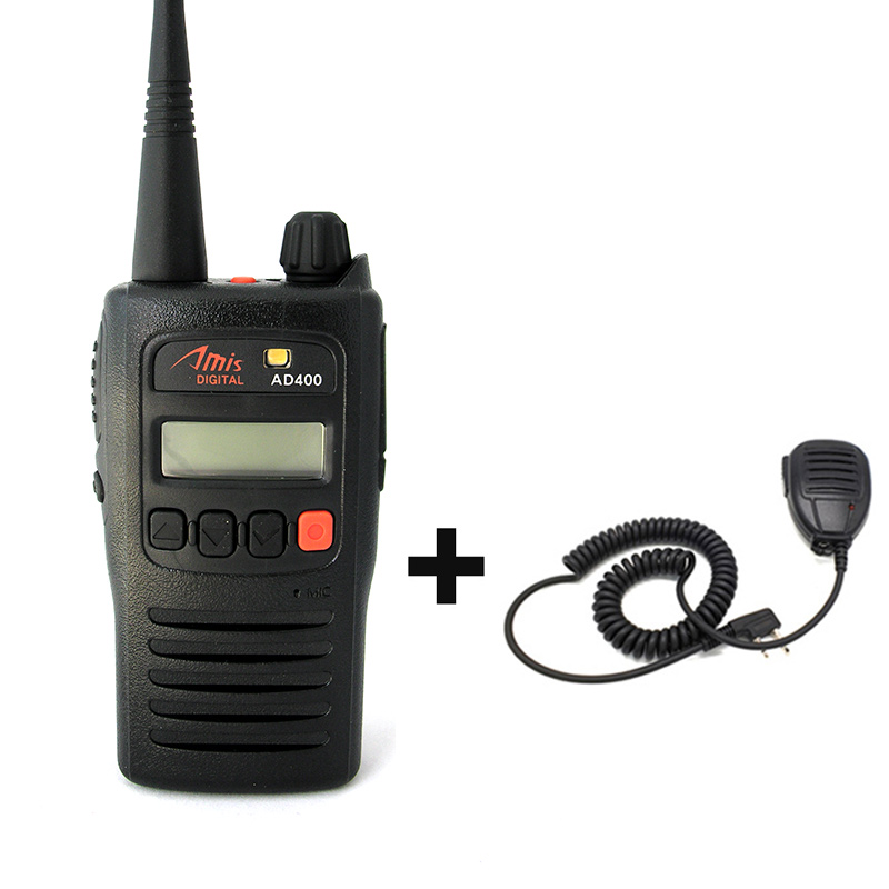 AD-400 AD400 아미스 디지털 무전기 + 고성능 핸드마이크 309,000원
