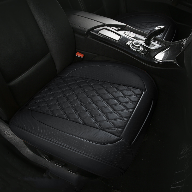 리버폭스 카샵몰 자동차방석 퀼팅타공 가죽방석 앞좌석 중형 익스텐션 53 x 55 cm, 블랙, 1개 19,790원