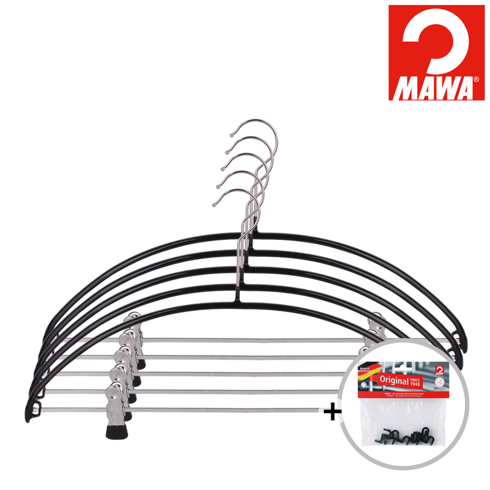 [연결고리증정]독일 마와옷걸이 이코노믹 40PK 블랙 정장세트용 상하의겸용 가디건용 5개입 37,500원