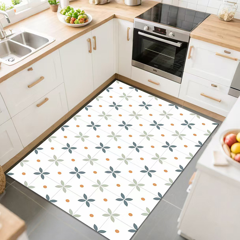 대형 주방매트 미끄럼방지매트 북유럽스타일 바닥매트 현관 신발장 매트 커팅 가능 매트 24,880원