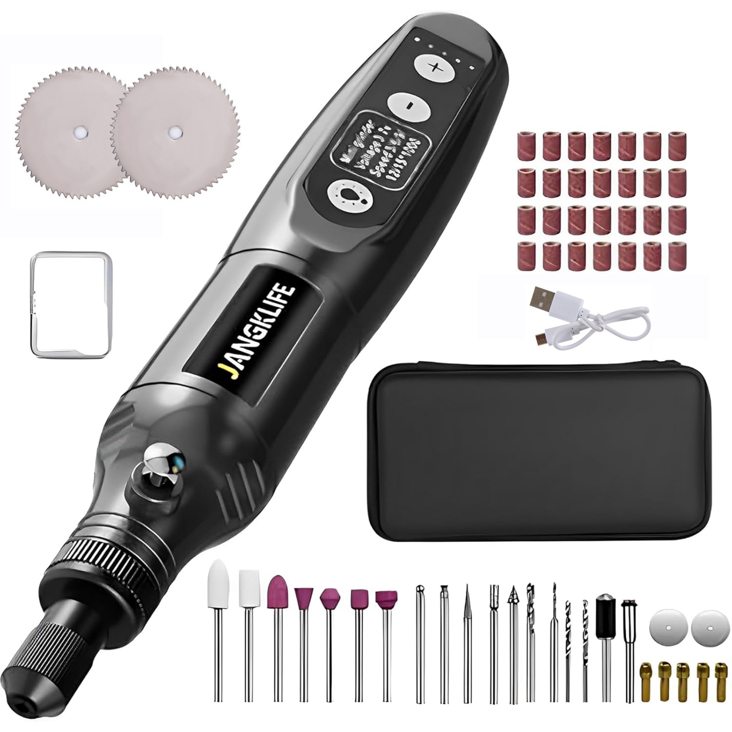 프리라이프 - 소형 충전 그라인더 전동 조각기 로타리툴 공구 슈트 21,140원