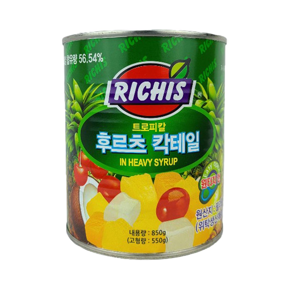 리치스 트로피칼 후르츠 칵테일 원터치 12,870원