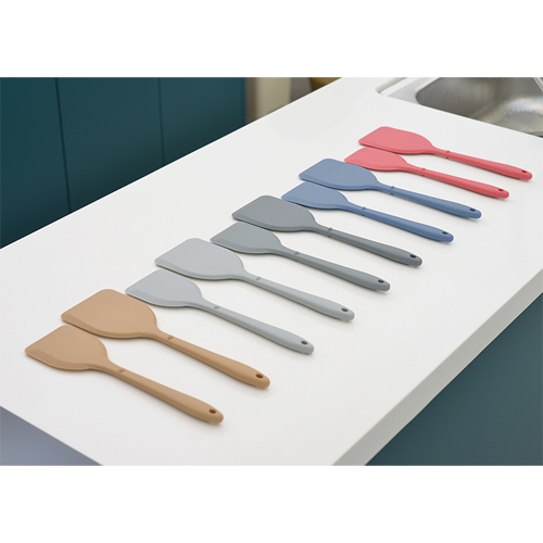 리앤델 국산 실리콘 조리도구 요리스푼 요리주걱 뒤집개, 브라운, 1개 6,900원