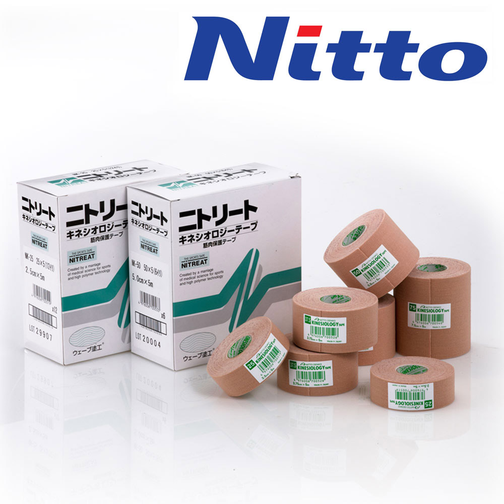 키네시올로지 일본 닛또덴코 스포츠 테이프 근육테이프 7.5cm 박스 스포츠 테이핑 근육 발목 무릎 손목 55,000원