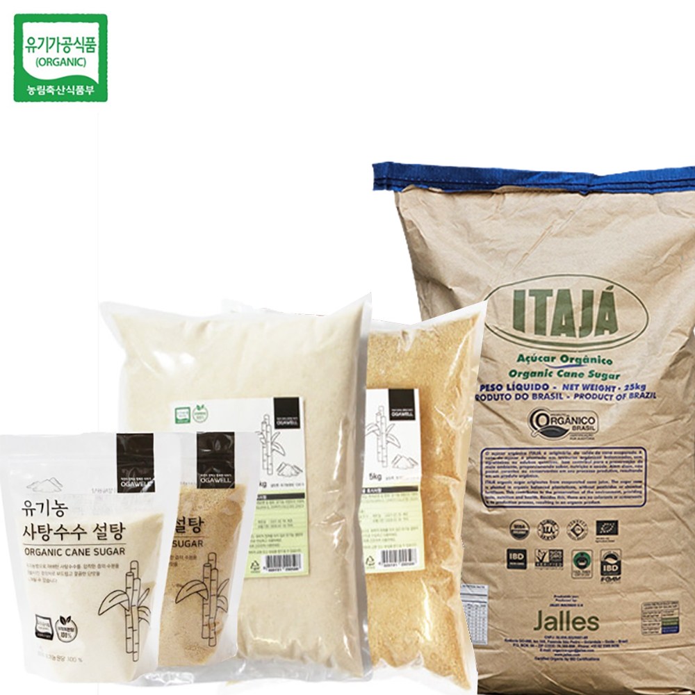 유기농원당 비정제설탕 사탕수수 황설탕 갈색설탕 61,900원