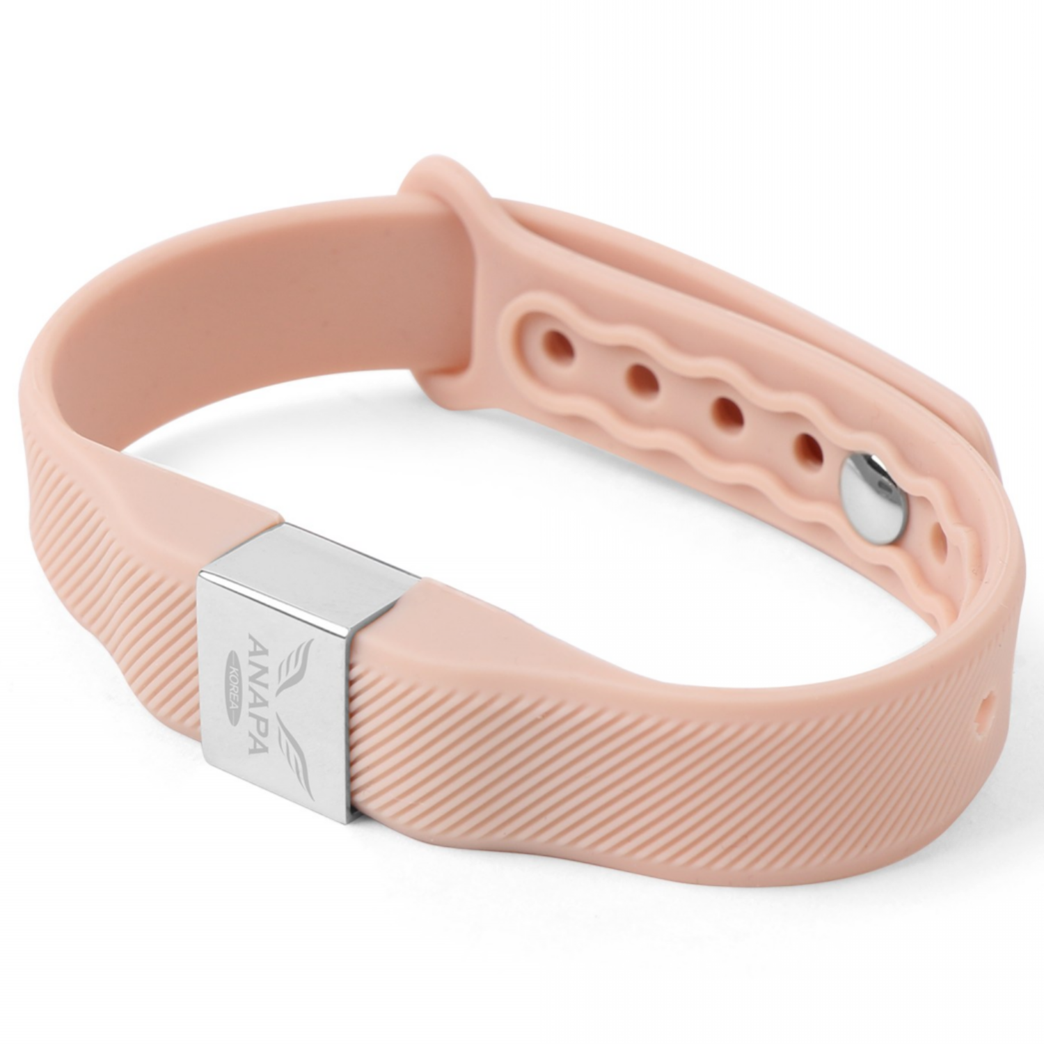 아나파 미세전류 스포츠 실리콘 건강 팔찌 (블랙, 화이트, 핑크) 128,000원