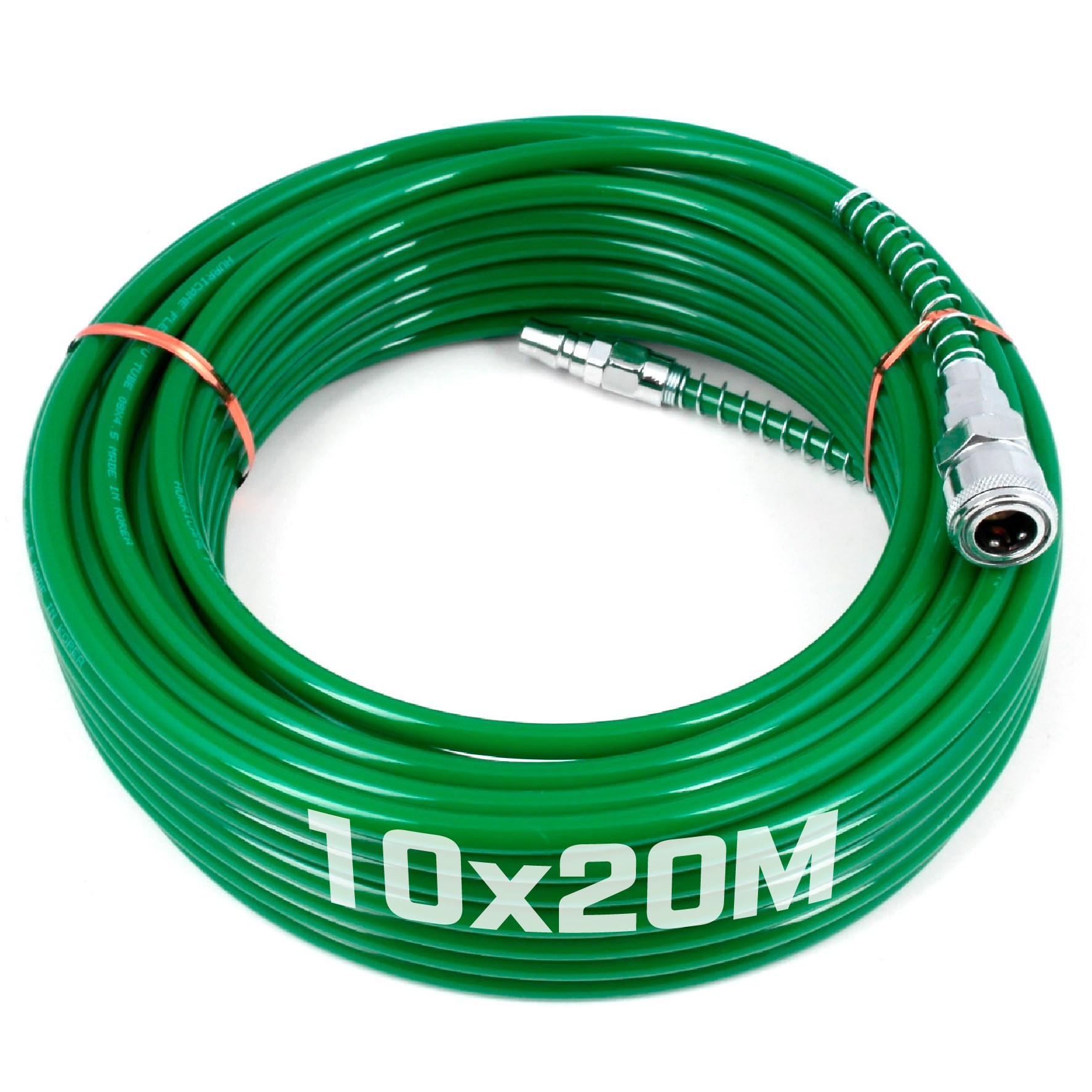 우레탄연질 에어호스 에어줄 타카호스 콤프레샤호스 에어호수 타카호스 주황 녹색 24,370원