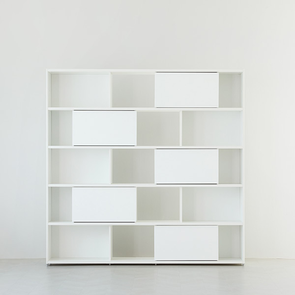 [두닷] 스택 2.0 1800 5단 세트C(도어x5)_에어화이트, ALL 에어화이트 459,000원