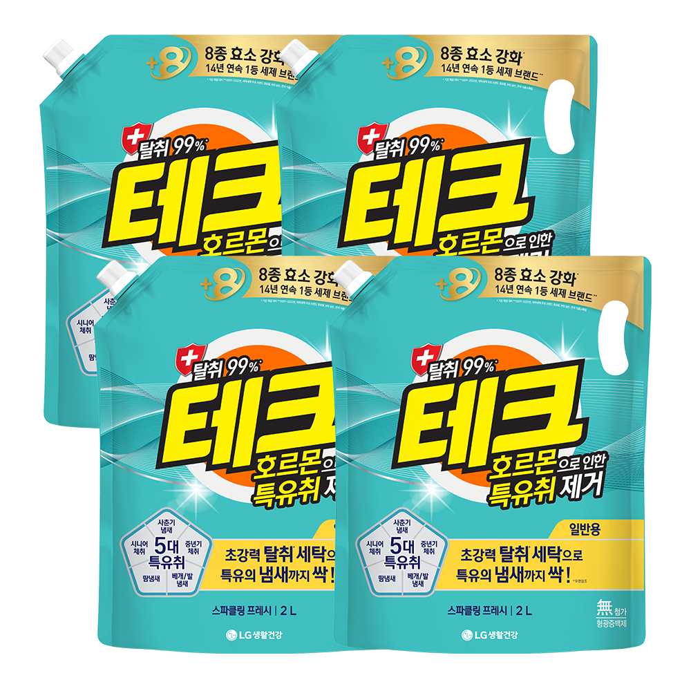 테크 호르몬으로 인한 특유취제거 액상세제 리필 28,370원