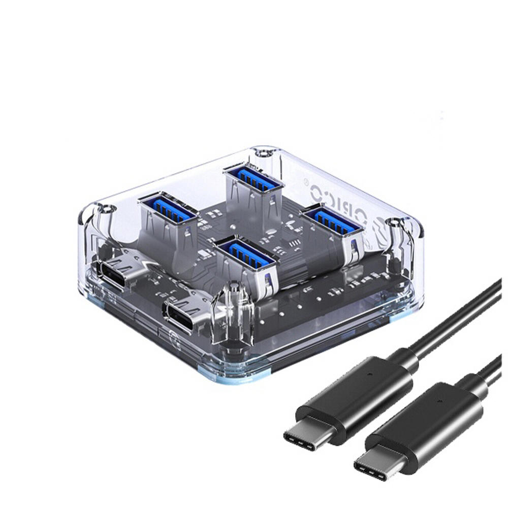 오리코 MH4UC-C3-05 USB3.0 C타입 4포트 무전원 USB허브 50CM 21,500원
