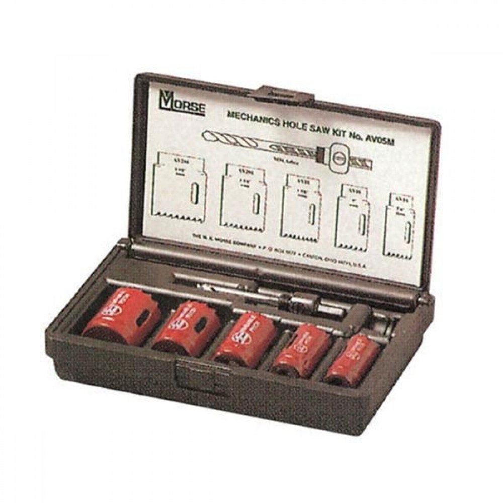 모르스 바이메탈홀컷터세트 AV-05M 5pcs 38mm (1EA) 105,900원