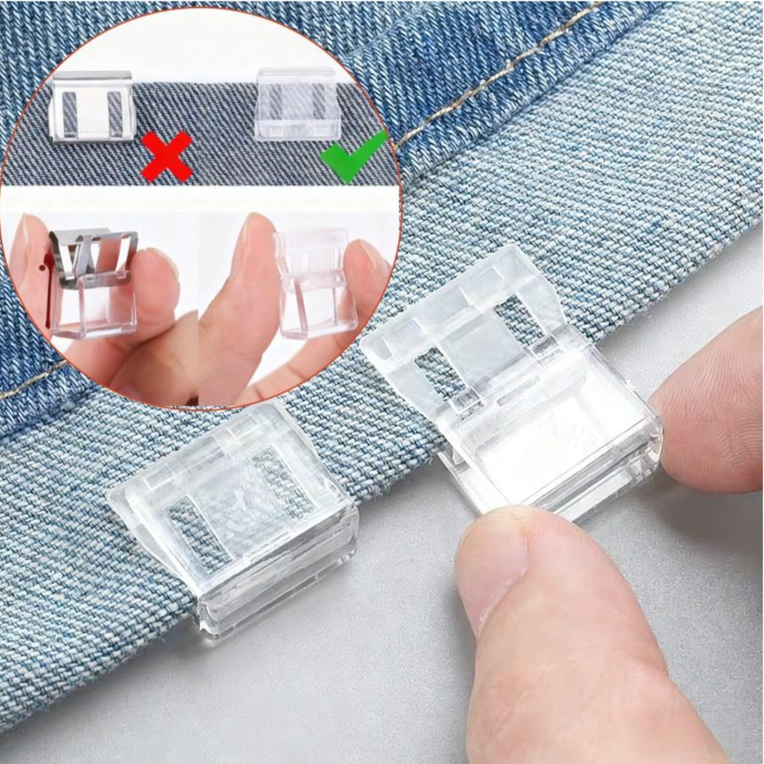 미블룸 안전하고 견고한 바지 기장 고정 클립 10P세트 3,900원