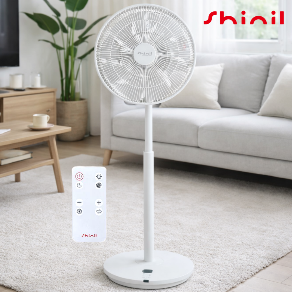신일 BLDC 선풍기 가정용 선풍기 거실 스탠드 리모컨 35cm, SIF-BL2514W 139,000원
