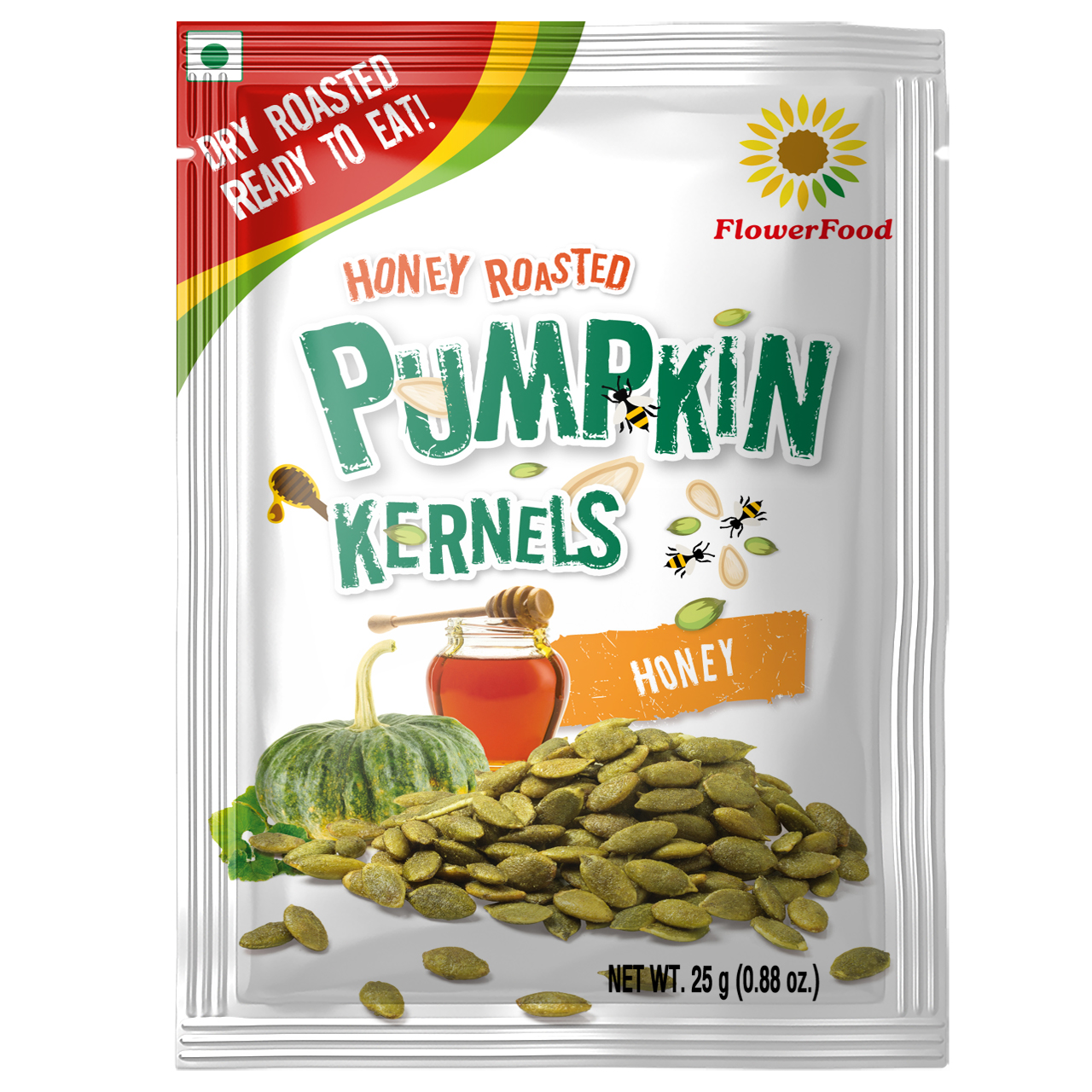 플라워푸드 구운 호박씨 꿀맛 소포장 견과, 10개, 25g 16,800원