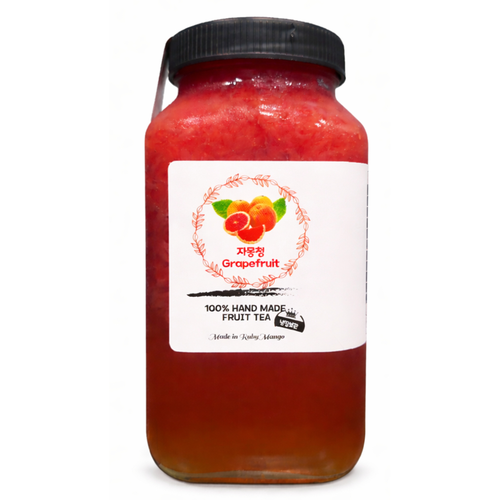 자몽청 100% 수제 과일청 자몽 알갱이, 500g, 1개 17,800원