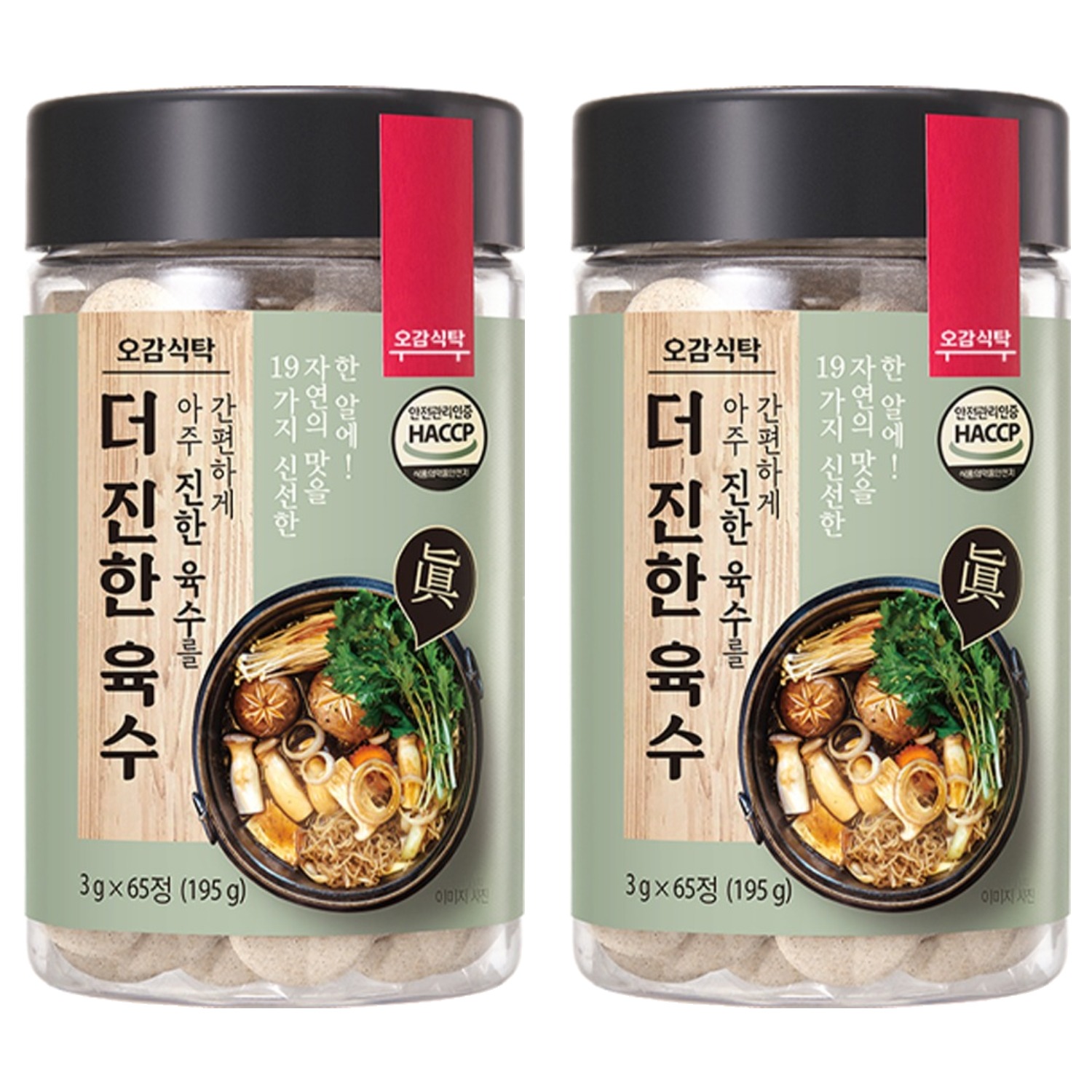 오감식탁 더 진한 육수, 195g, 2개 25,340원