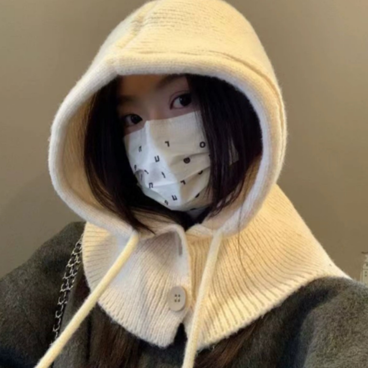 모먼트마켓 바라클라바 여성머플러 모자목도리 후드머플러 방한 목도리 20,100원