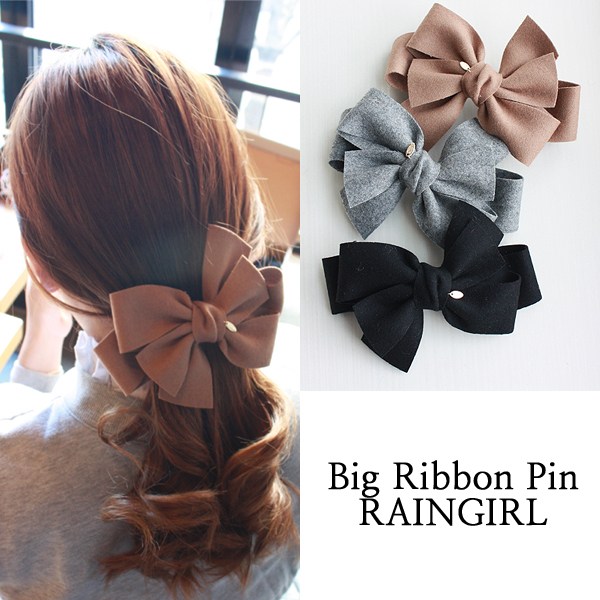 레인걸 리본 머리핀 8,900원