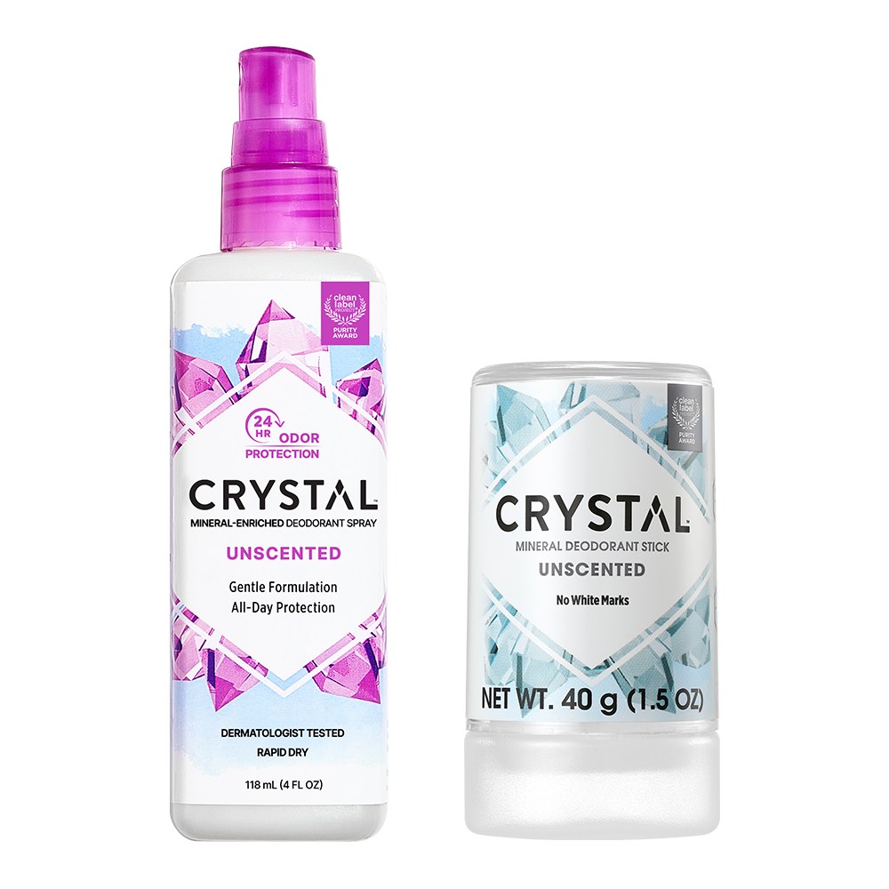 [공식몰] 크리스탈 데오드란트 무향 스프레이&트래블스틱 2종세트, 1개, 118ml 24,400원
