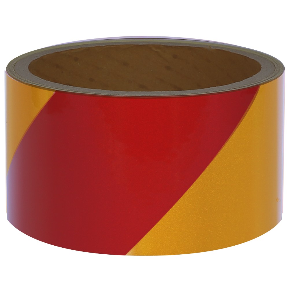 반사테이프 (50mm x 3M -5개입) (안전용) 옐로우/레드, 5개, 옐로우+레드 22,800원