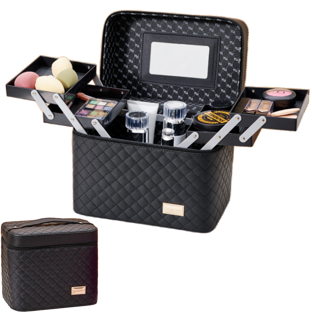 프라홈 대용량 4단 폴딩 계단 메이크업 박스 미용가방 PR647 23,170원