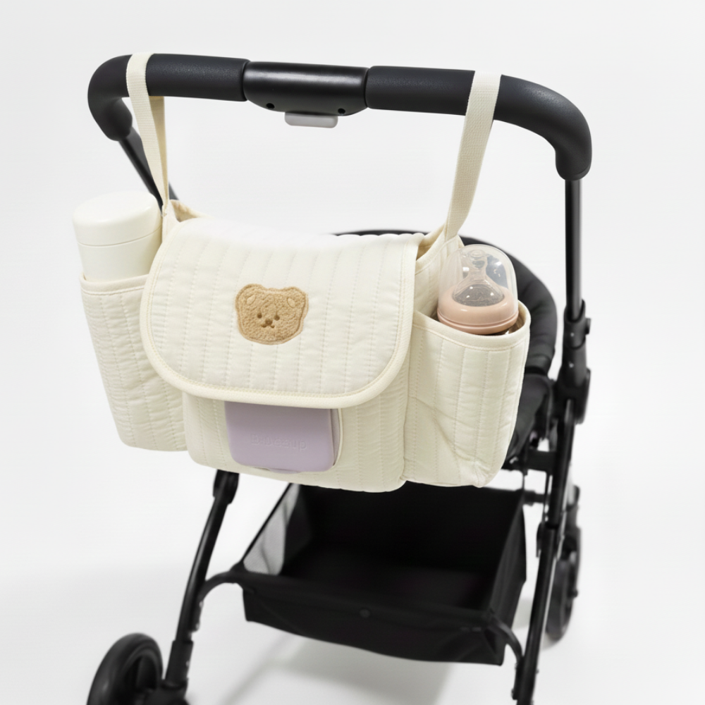 코레브 간편 수납 한손으로 바로 꺼내는 유모차 가방, 1개, 아이보리 21,500원