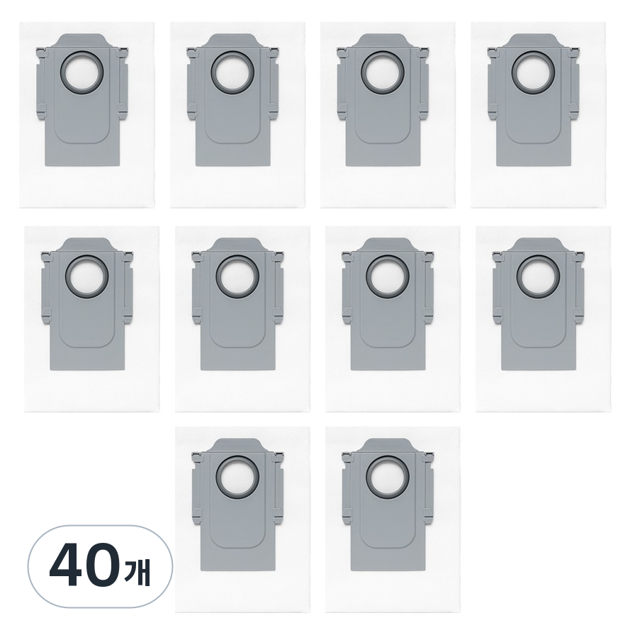 멋진공간 로보락 S7 / S7 Maxv Ultra / S8 / S8 plus / S8 Pro ultra / Q5 / Q7 / Q8 호환 더스트백, 40개, 단일상품 41,400원