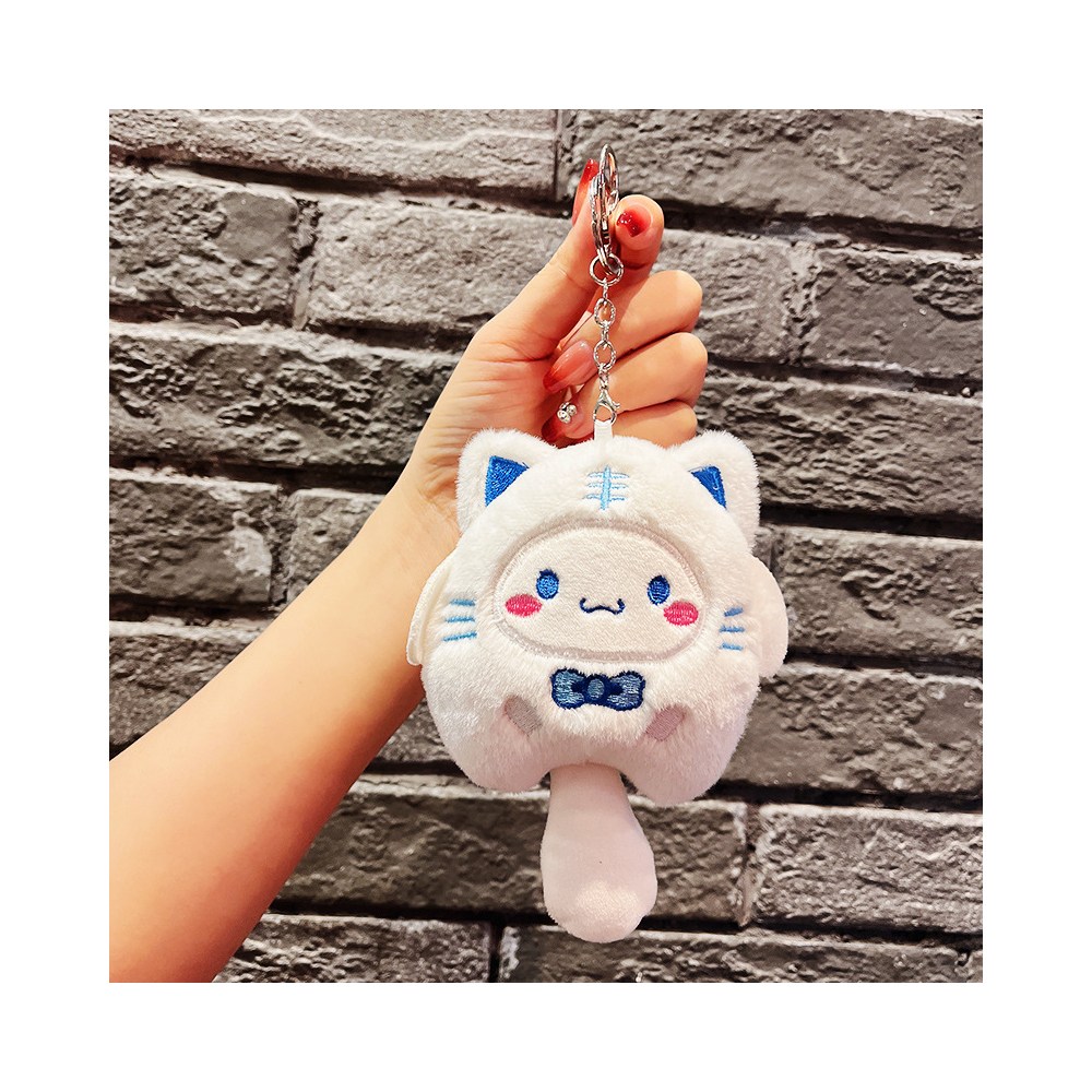 캐릭터 봉제 인형 가방장식 키링 시나모롤 쿠로미 마이멜로디 9,500원