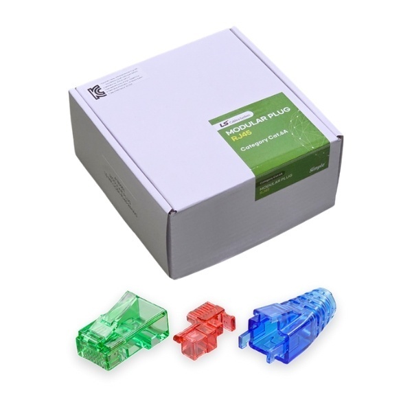 LS전선 CAT.6A 28AWG 전용 모듈러 플러그 LS-MP-UC6A-RJ45-28AWG, 1개 117,000원
