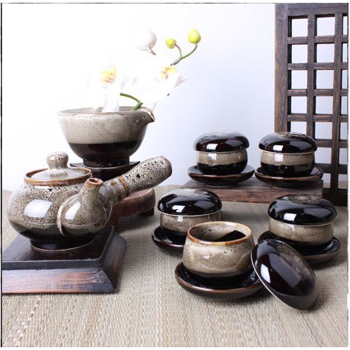 5인다기세트 이중시유 다도풀세트 여주도자기 선물용다기 전통다기, 17개 63,000원